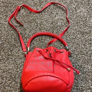 Marc Jacobs Vibrant Red Crossbody Bag